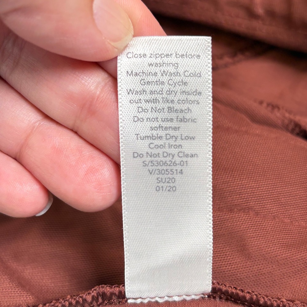Athleta Trekkie North Short 2 Rust Red Hiking Travel Ripstop Womens Gorpcore - Picture 5 of 9